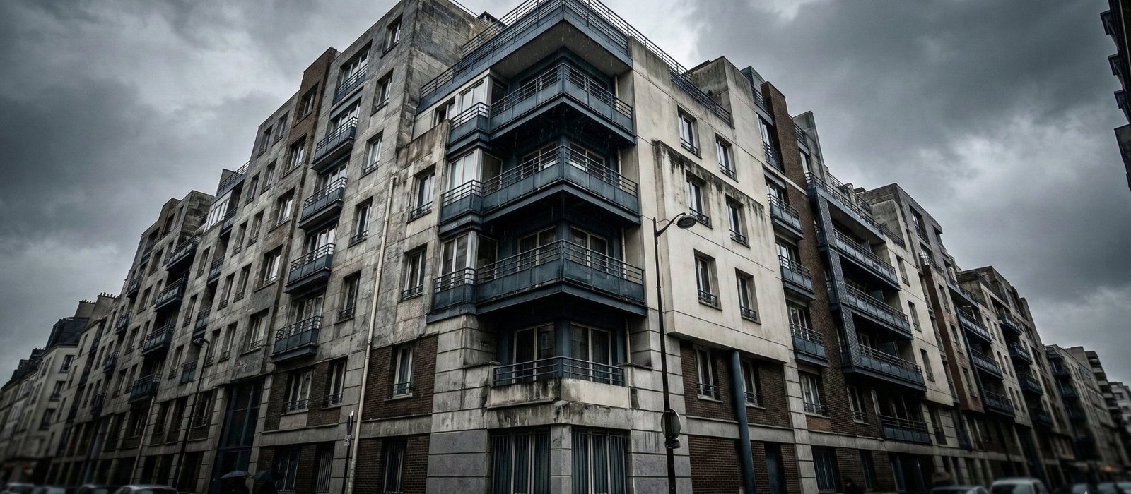 Couloir d'un immeuble parisien — procédure d'expulsion locataire